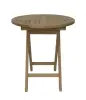 Product image 2 of the product “Round table 70cm dia. , 75cm Height.made of teak wood ”